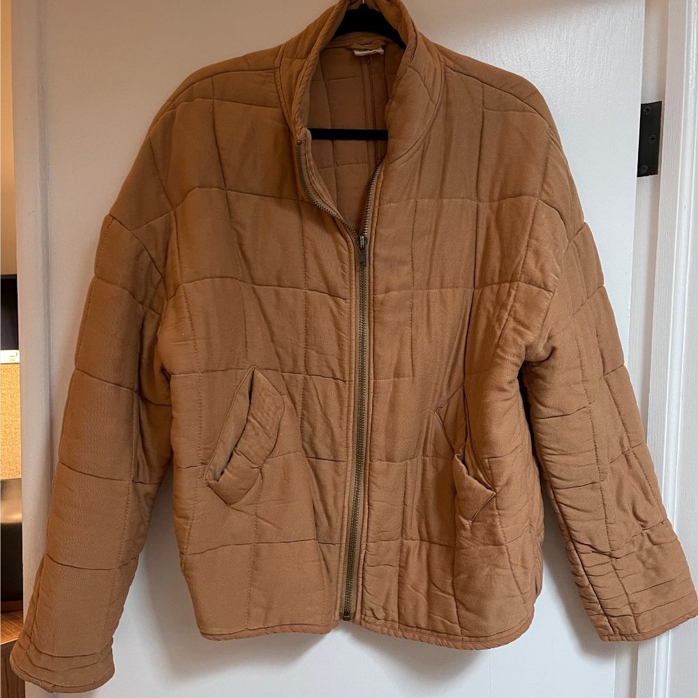 Quilted Bomber Jacket